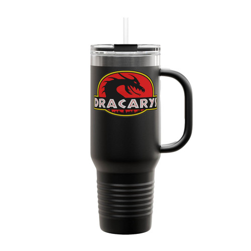 Dracarys Jurassic Dragon Thrones Insulated Travel Mug