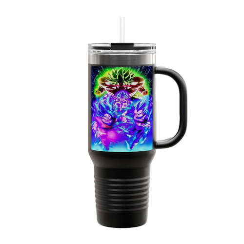 Dragon Ball Gogeta Versus Broly Insulated Travel Mug