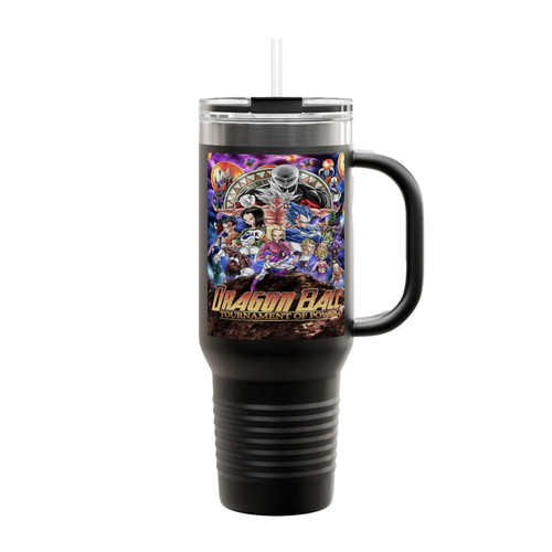 Dragon Ball Super Tournament Of Power Infinity War Insulated Travel Mug