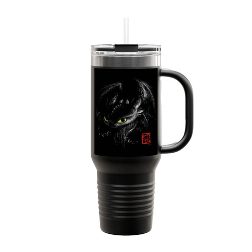 Dragon Fury Ink Insulated Travel Mug