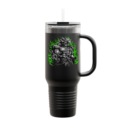 Dragonball Super Power Up Broly Insulated Travel Mug