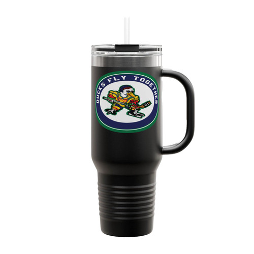 Ducks Fly Together Insulated Travel Mug