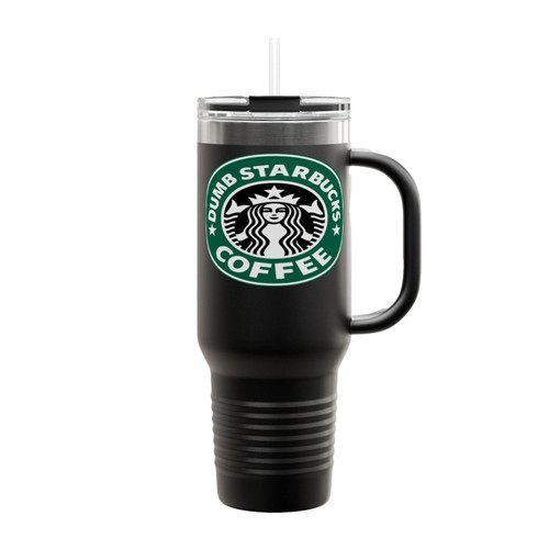 Dumb Starbucks Insulated Travel Mug