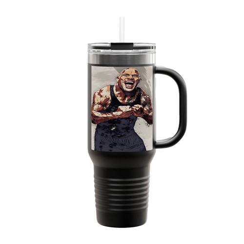 Dwayne Johnson The Rock Insulated Travel Mug
