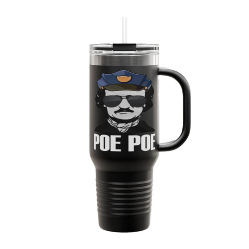 Edgar Allan Poe Insulated Travel Mug