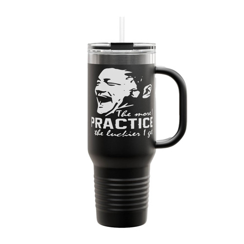 Efren Lucky Pool Player Insulated Travel Mug