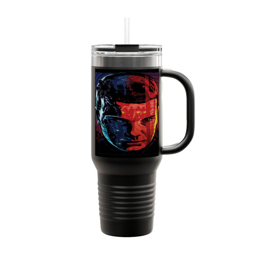 Eleven Art Stranger Things Insulated Travel Mug