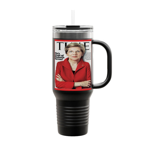 Elizabeth Warren Time Insulated Travel Mug