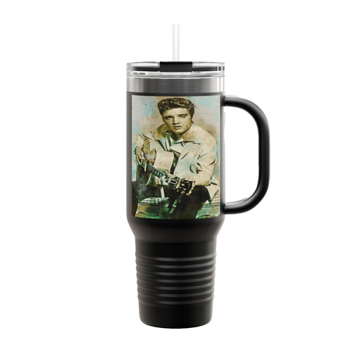 Elvis Presley Music Legends Insulated Travel Mug