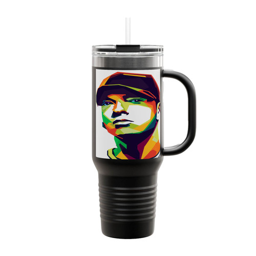 Eminem Hip Hop Rap Insulated Travel Mug