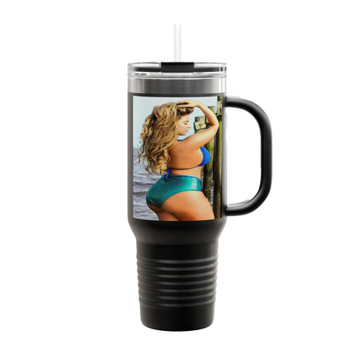 Enchanted Mermaid Hipster Bottom Ashley Alexiss Insulated Travel Mug