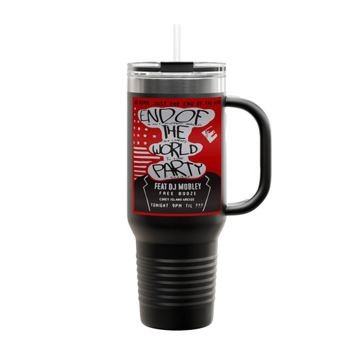 End Of The World Party Mr. Robot Insulated Travel Mug