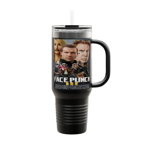 Face Punch Insulated Travel Mug