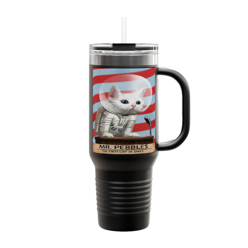 Fallout 4 Mr Pebbles Insulated Travel Mug