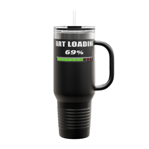 Fart Loading 69% Insulated Travel Mug