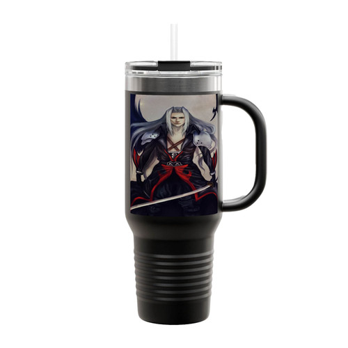 Final Fantasy Vii Sephiroth Remake Insulated Travel Mug