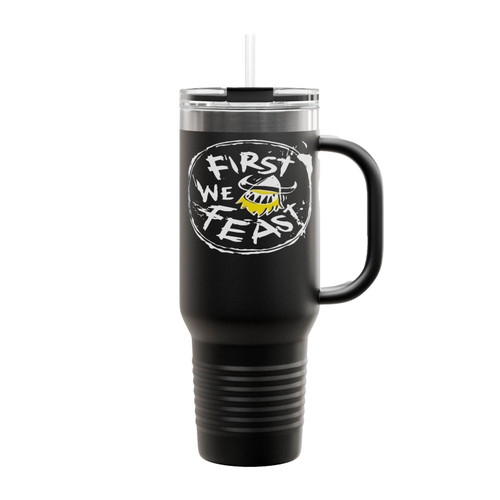 First We Feast Insulated Travel Mug