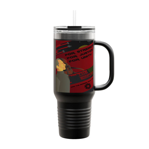 For Strength For Justic For Unity Insulated Travel Mug
