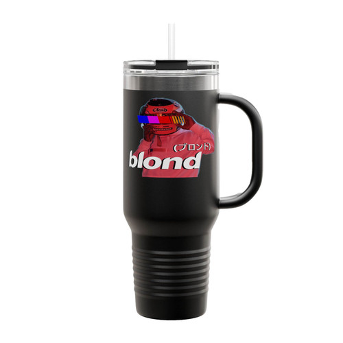 Frank Ocean Blond Helmet Insulated Travel Mug