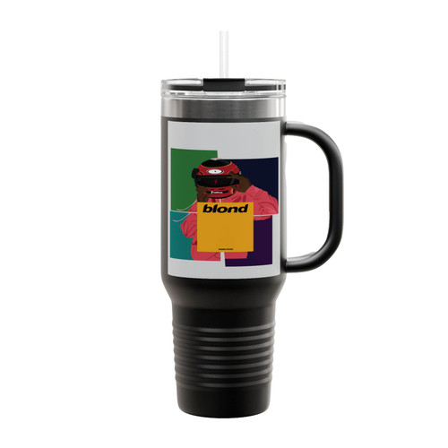Frank Ocean Blond Rapper Music Singer Star Insulated Travel Mug