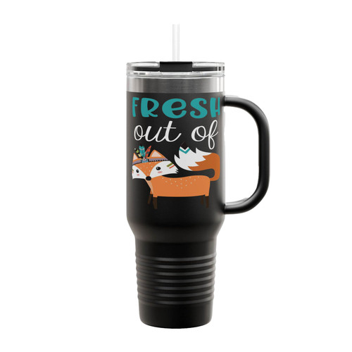 Fresh Out Of Fox Insulated Travel Mug