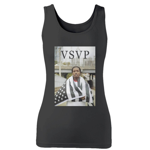 High quality print of this slim fit asap rocky wma flag women tank top will turn heads. And bystanders won't be disappointed - the racerback cut looks good one any woman's shoulders. High quality print of this slim fit asap rocky wma flag women tank top will turn heads. And bystanders won't be disappointed - the racerback cut looks good one any woman's shoulders.
