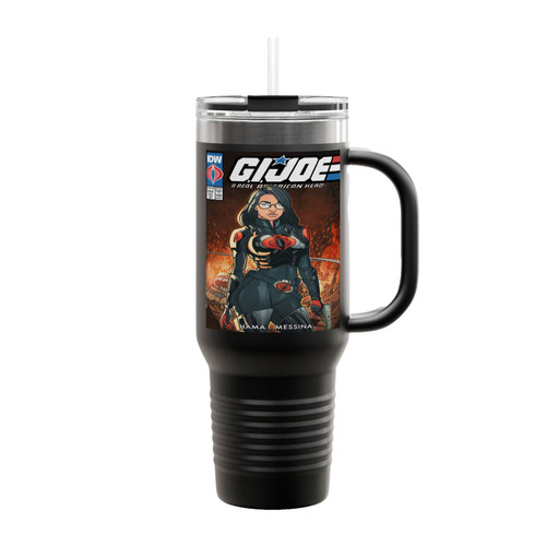 G.I. Joe Baroness 3 Insulated Travel Mug
