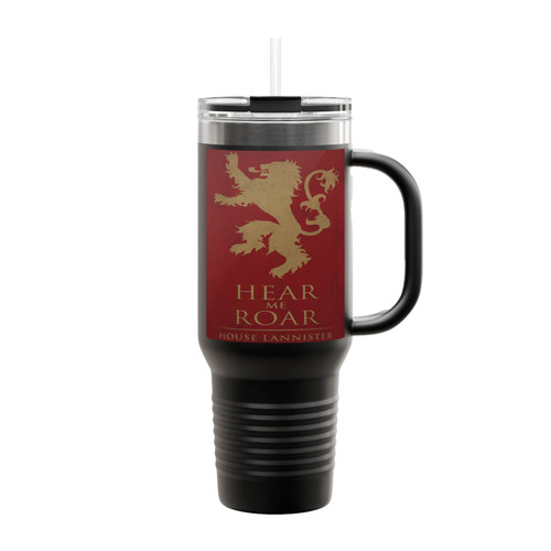 Game Of Thrones Hear Me Roar Insulated Travel Mug