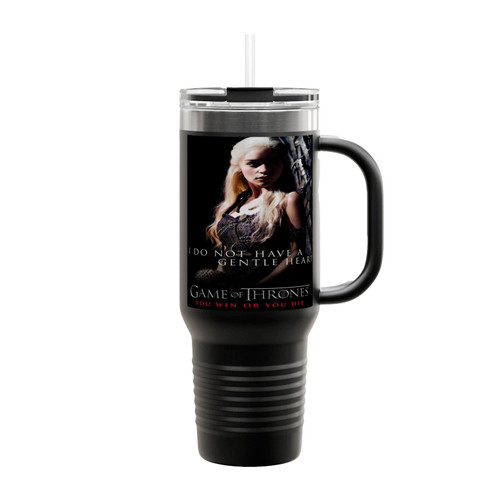 Game Of Thrones I Do Not Have A Gentle Heart Insulated Travel Mug