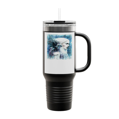 Game Of Thrones Khaleesi Art Insulated Travel Mug