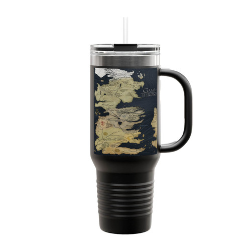 Game Of Thrones King Landing Maps Insulated Travel Mug