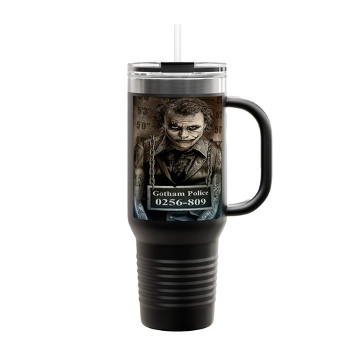 Gangsta Joker Insulated Travel Mug