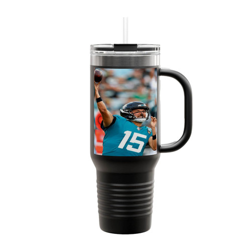 Gardner Minshew Jaguars 1 Insulated Travel Mug