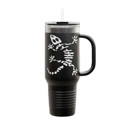 Gecko Skeleton Insulated Travel Mug