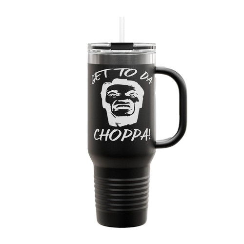 Get To Da Choppa Savage Insulated Travel Mug
