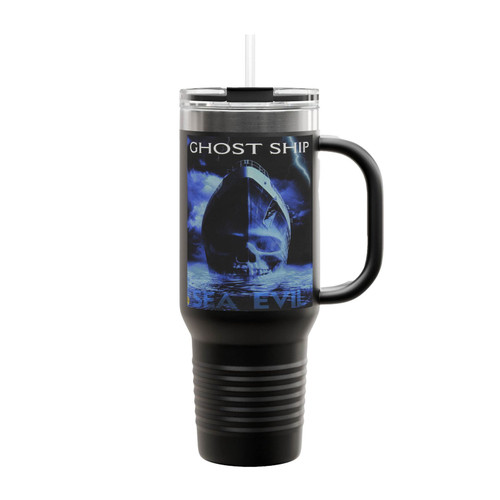 Ghost Ship Sea Evil Insulated Travel Mug