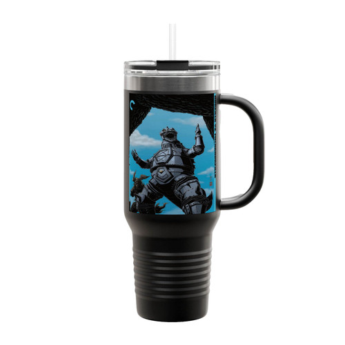 Godzilla Vs Mechagodzilla Insulated Travel Mug