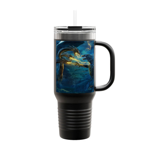 Godzilla War Movie Insulated Travel Mug