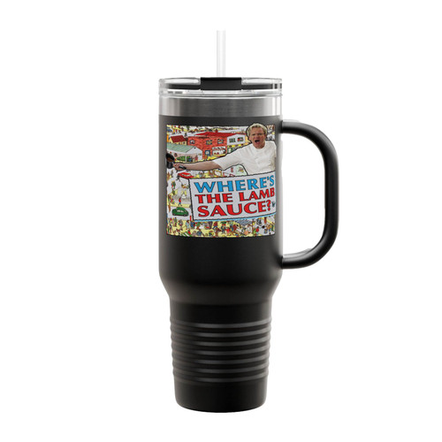 Gordon Ramsay Where's The Lamb Sauce Insulated Travel Mug