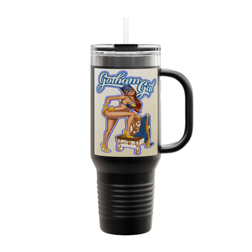 Gotham Gal Super Hero Girl Insulated Travel Mug