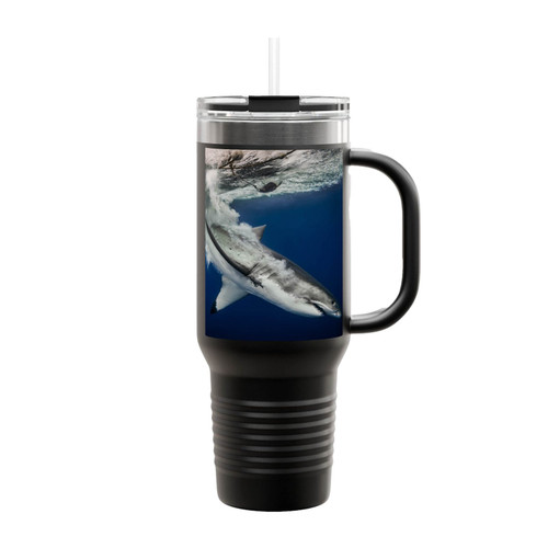 Great White Shark Insulated Travel Mug