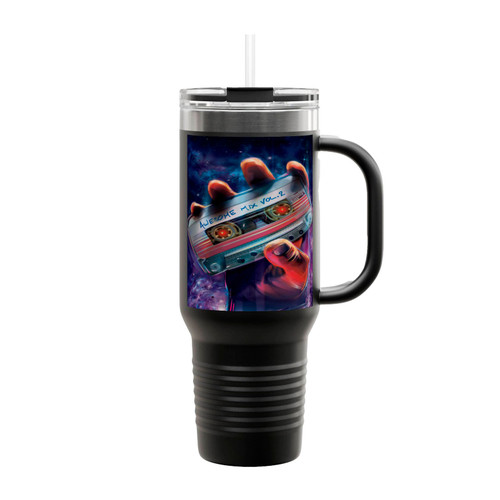 Guardian Of The Galaxy Cassette Insulated Travel Mug