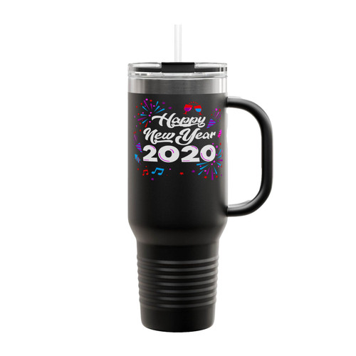 Happy New Year Insulated Travel Mug