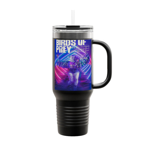 Harley Quinn Birds Of Prey Dc Comics Insulated Travel Mug