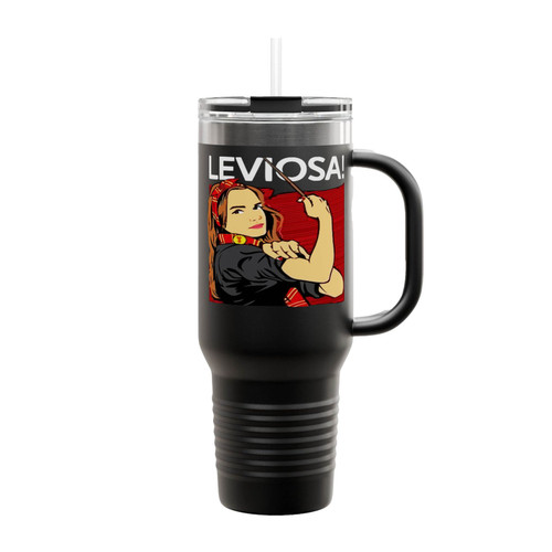 Harry Potter Hermione Granger Leviosa Insulated Travel Mug