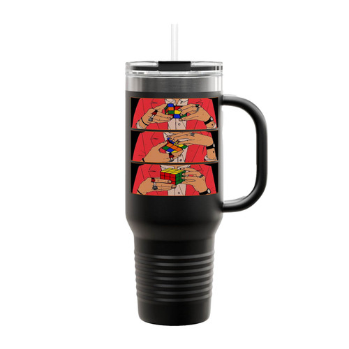 Harry Styles Rubix Cube Insulated Travel Mug