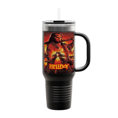 Hellboy Cover Movie Insulated Travel Mug