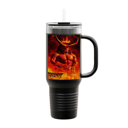 Hellboy Superhero Movie Insulated Travel Mug