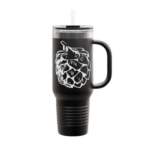 Hop Leaf Hoppy Beer Craft Beer Insulated Travel Mug