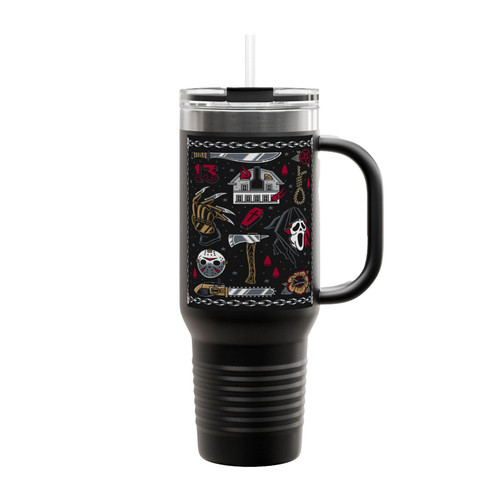 Horror Movie Flash Insulated Travel Mug
